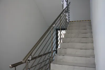 Schodiskové zábradlie nerezové