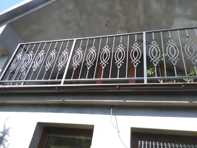 Kované balkónové zábradlie